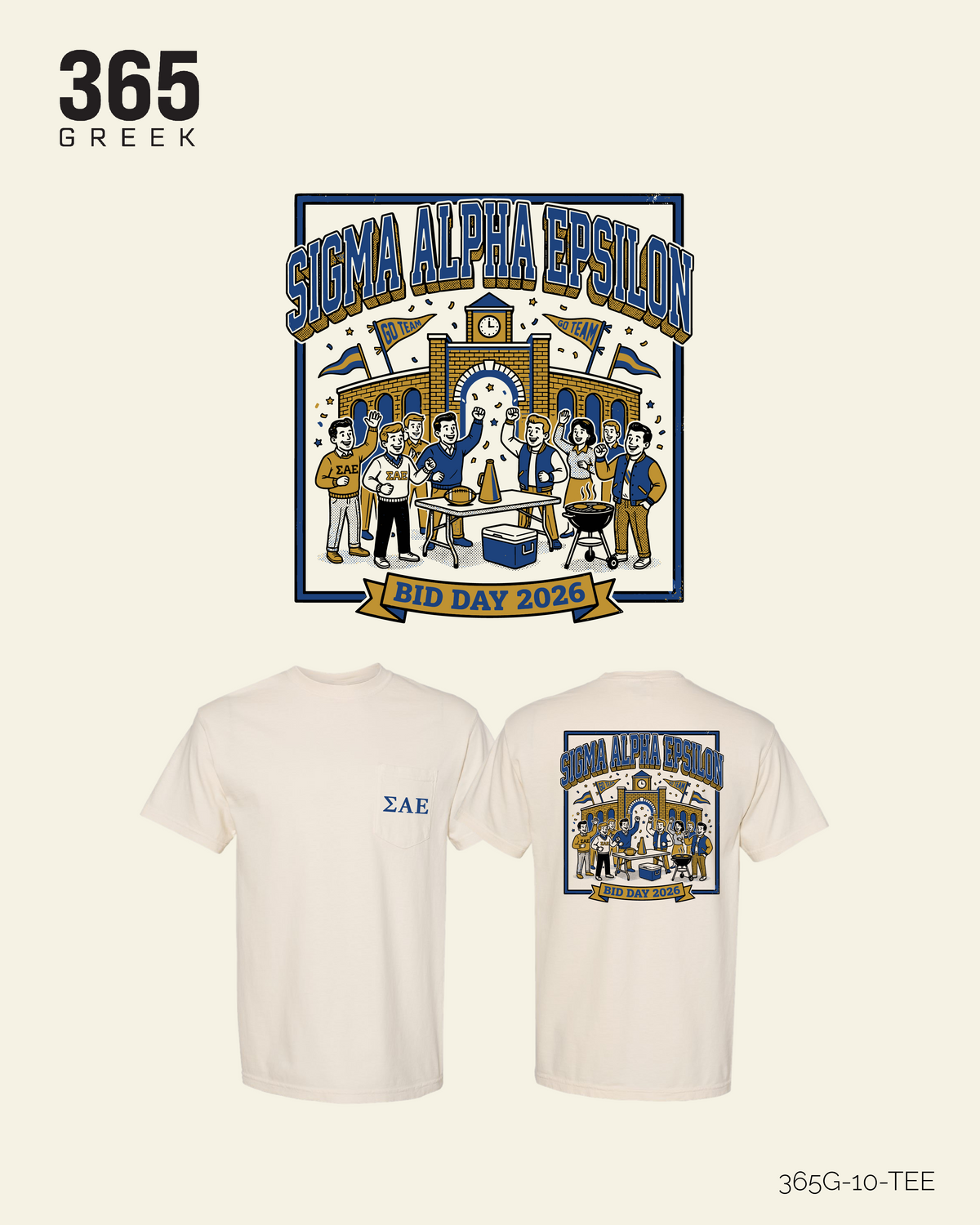 Sigma Alpha Epsilon Bid Day T-Shirt