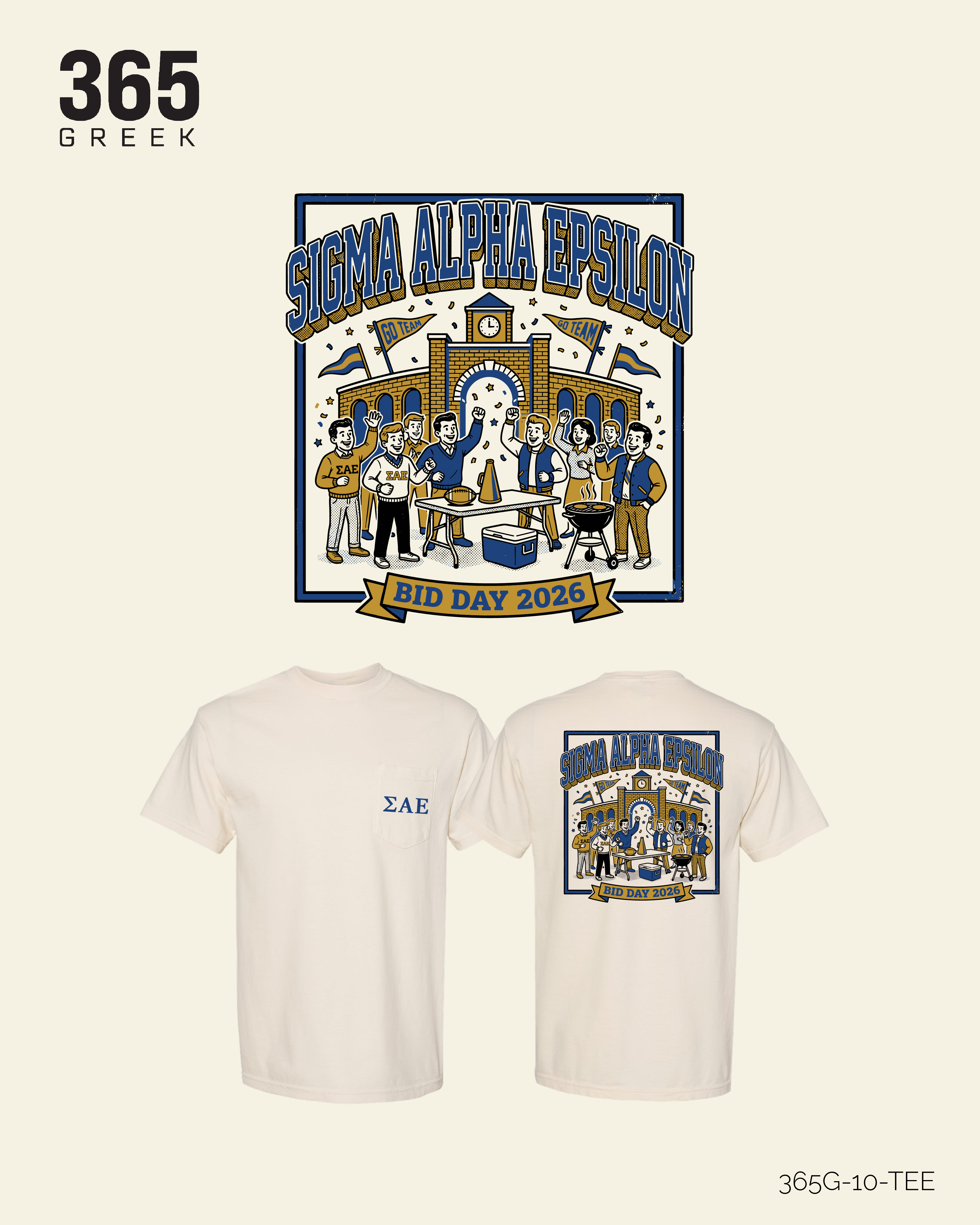 Sigma Alpha Epsilon Bid Day T-Shirt