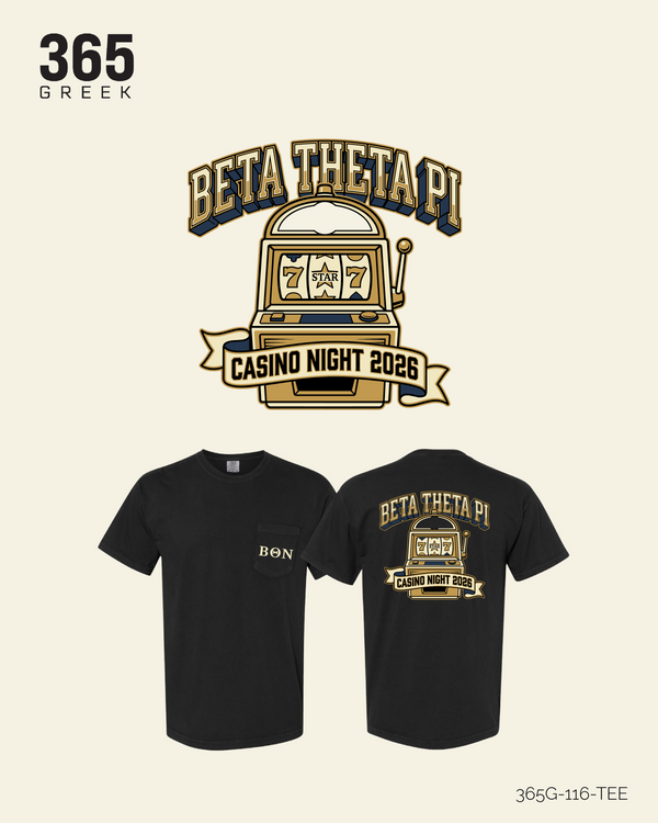 Beta Theta Pi Casino Night T-Shirt