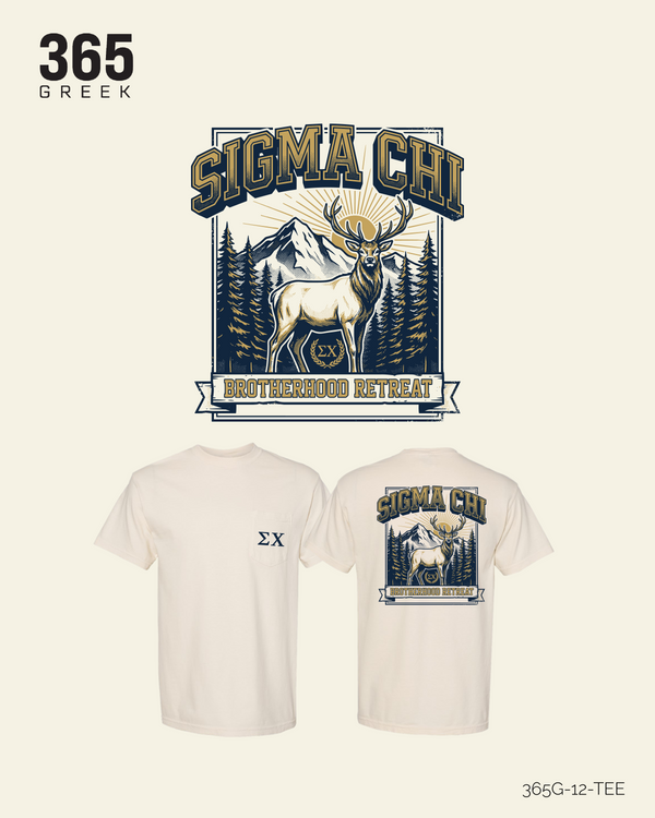 Sigma Chi Brotherhood Retreat T-Shirt