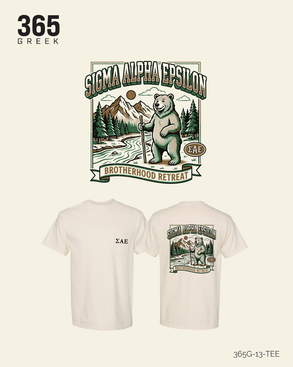 Sigma Alpha Epsilon Brotherhood Retreat T-Shirt