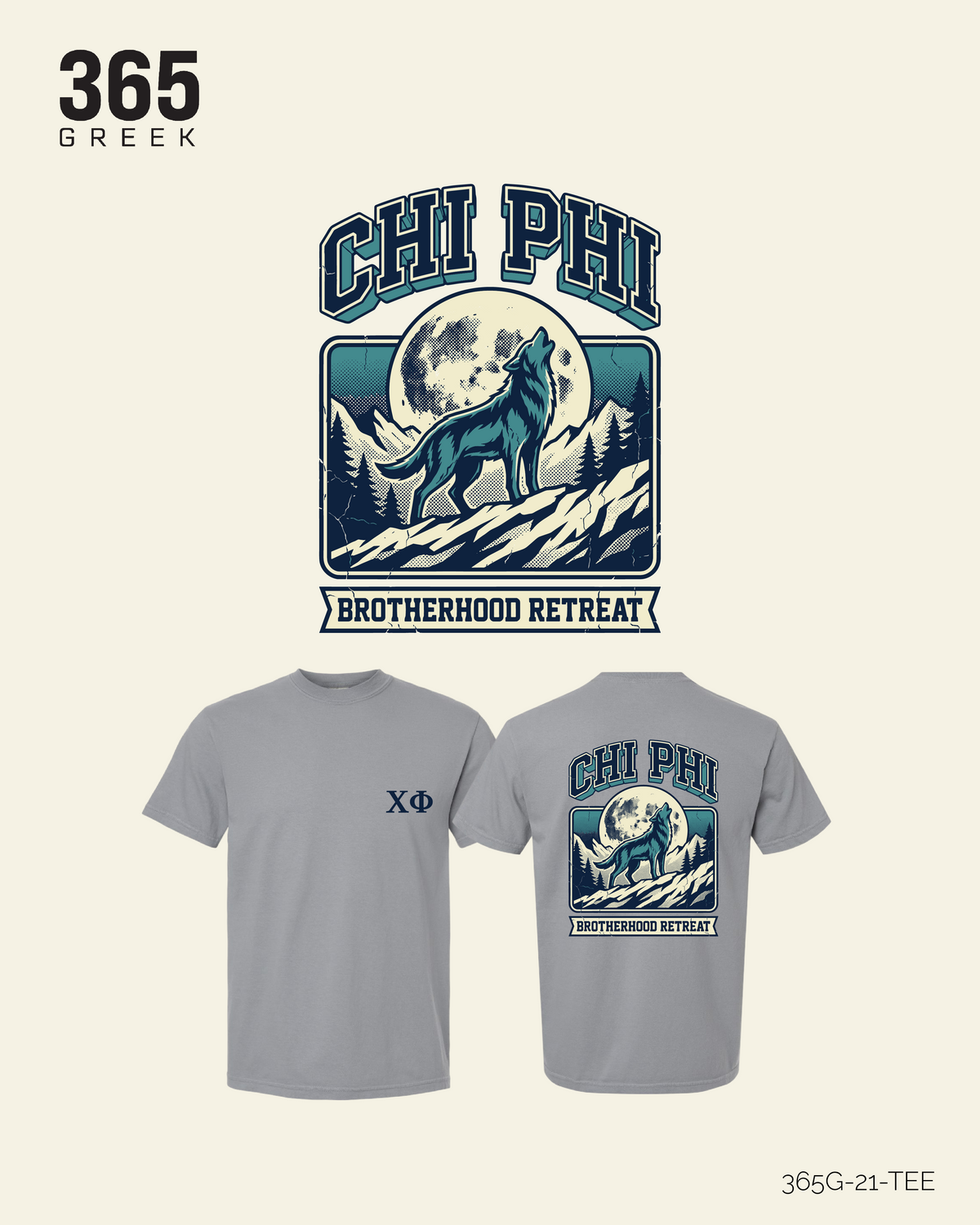 Chi Phi Brotherhood Retreat T-Shirt