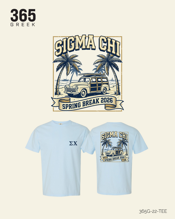 Sigma Chi Spring Break T-Shirt