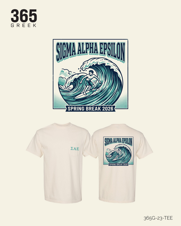 Sigma Alpha Epsilon Spring Break T-Shirt