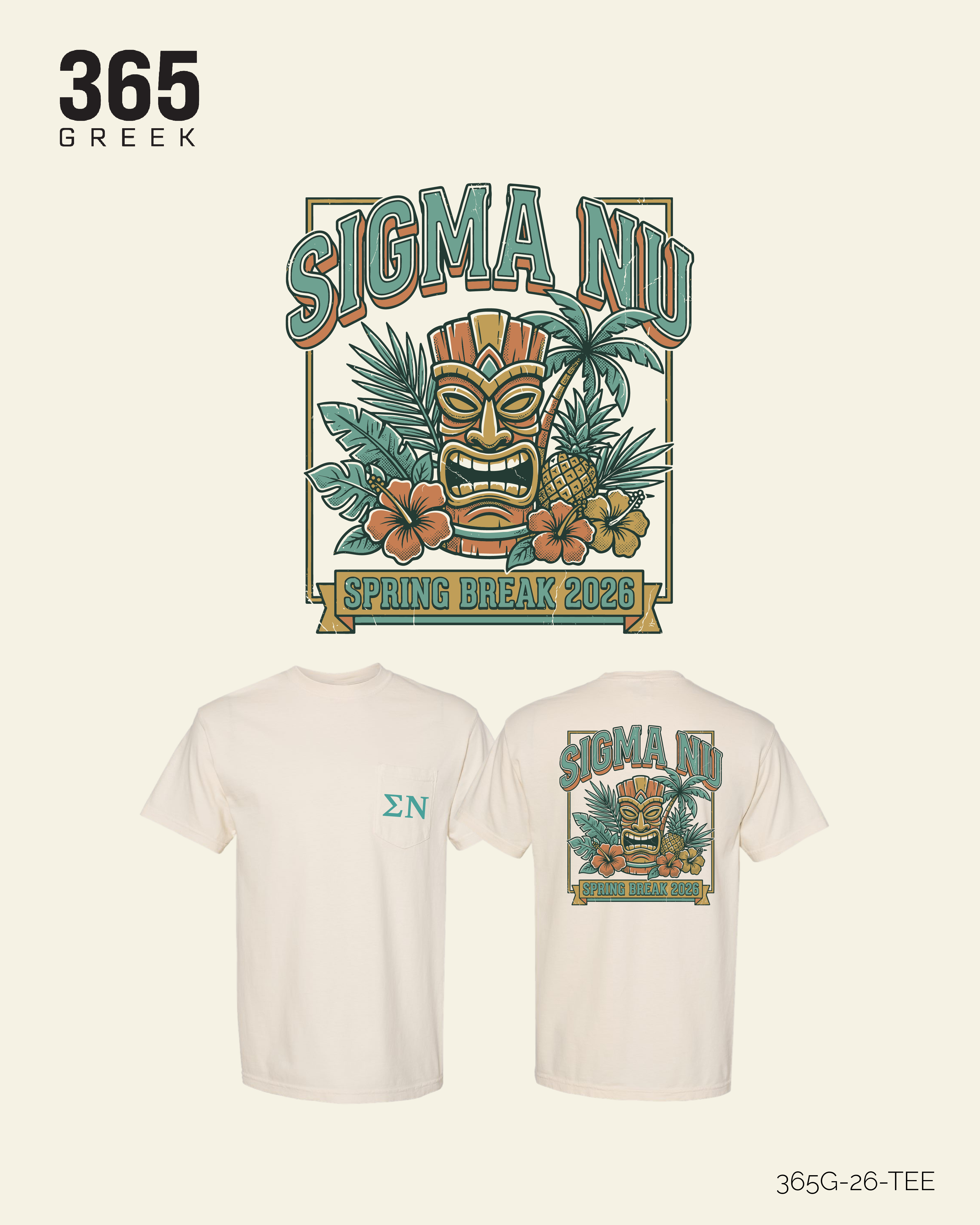 Sigma Nu Spring Break T-Shirt