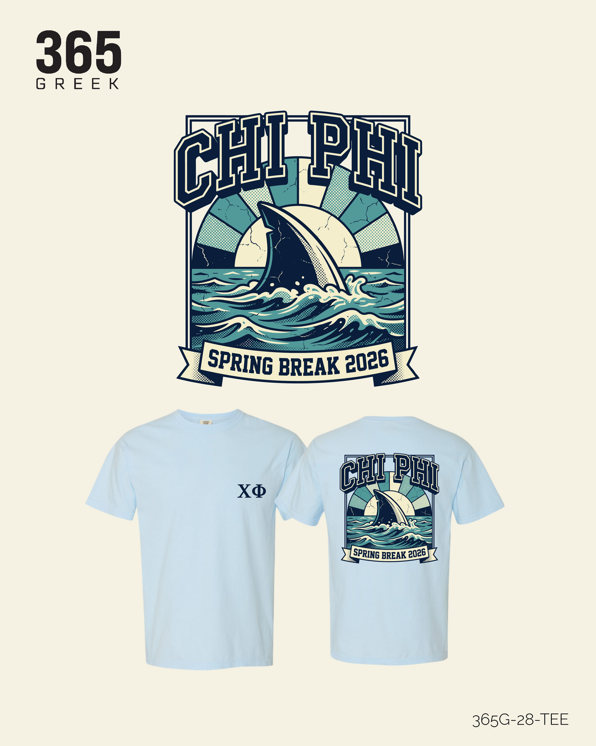 Chi Phi Spring Break T-Shirt