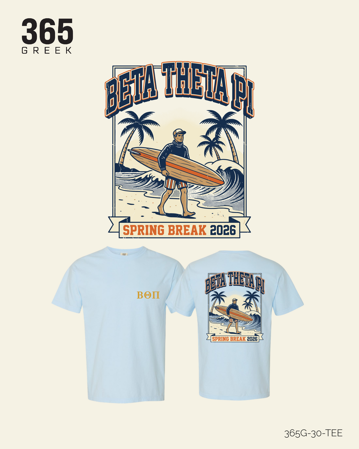 Beta Theta Pi Spring Break T-Shirt