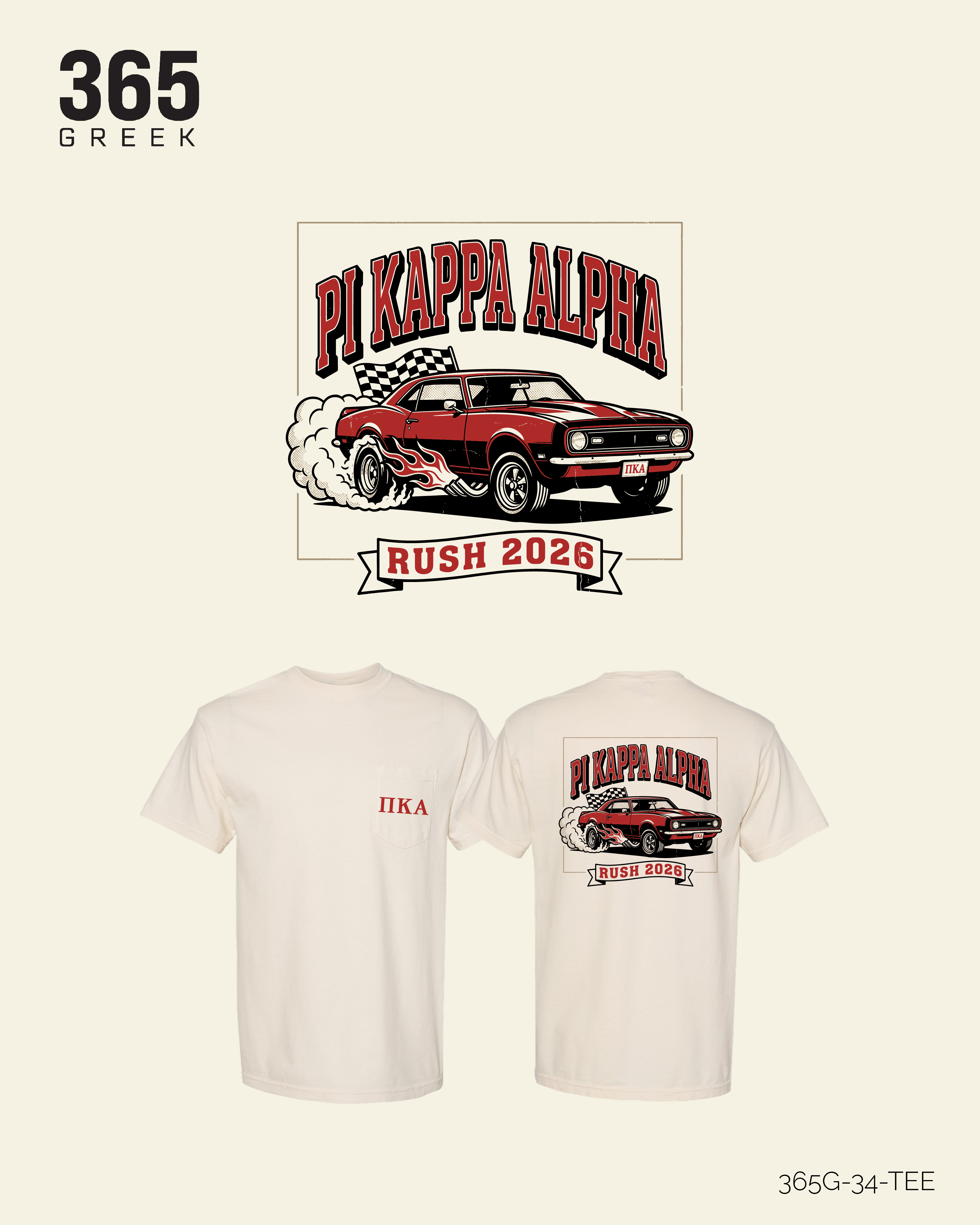 Pi Kappa Alpha Rush T-Shirt