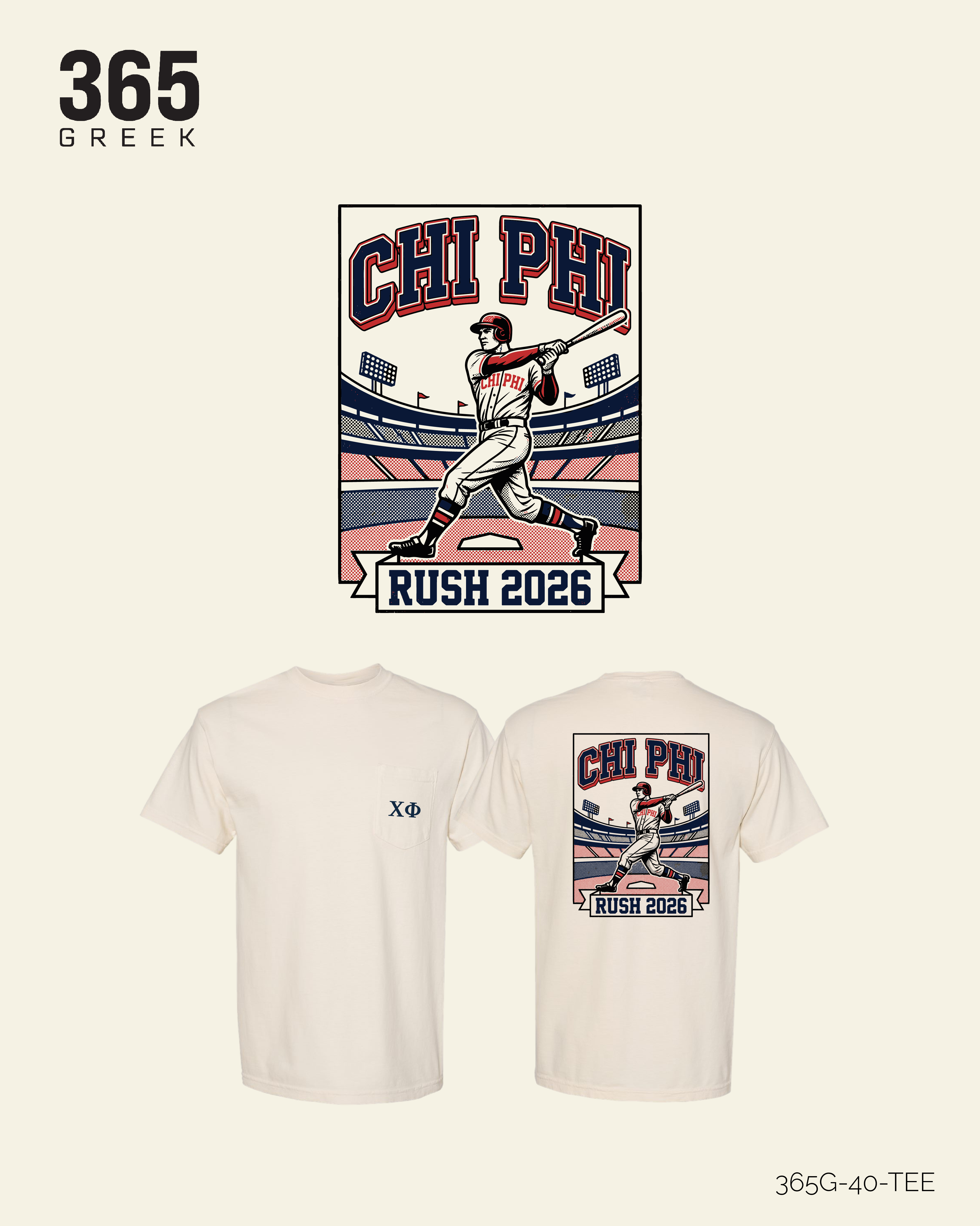 Chi Phi Rush T-Shirt