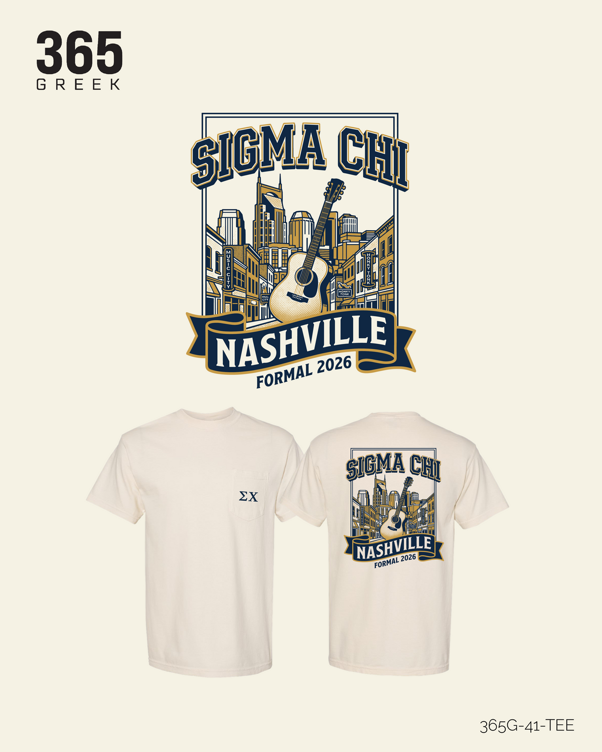 Sigma Chi Formal T-Shirt