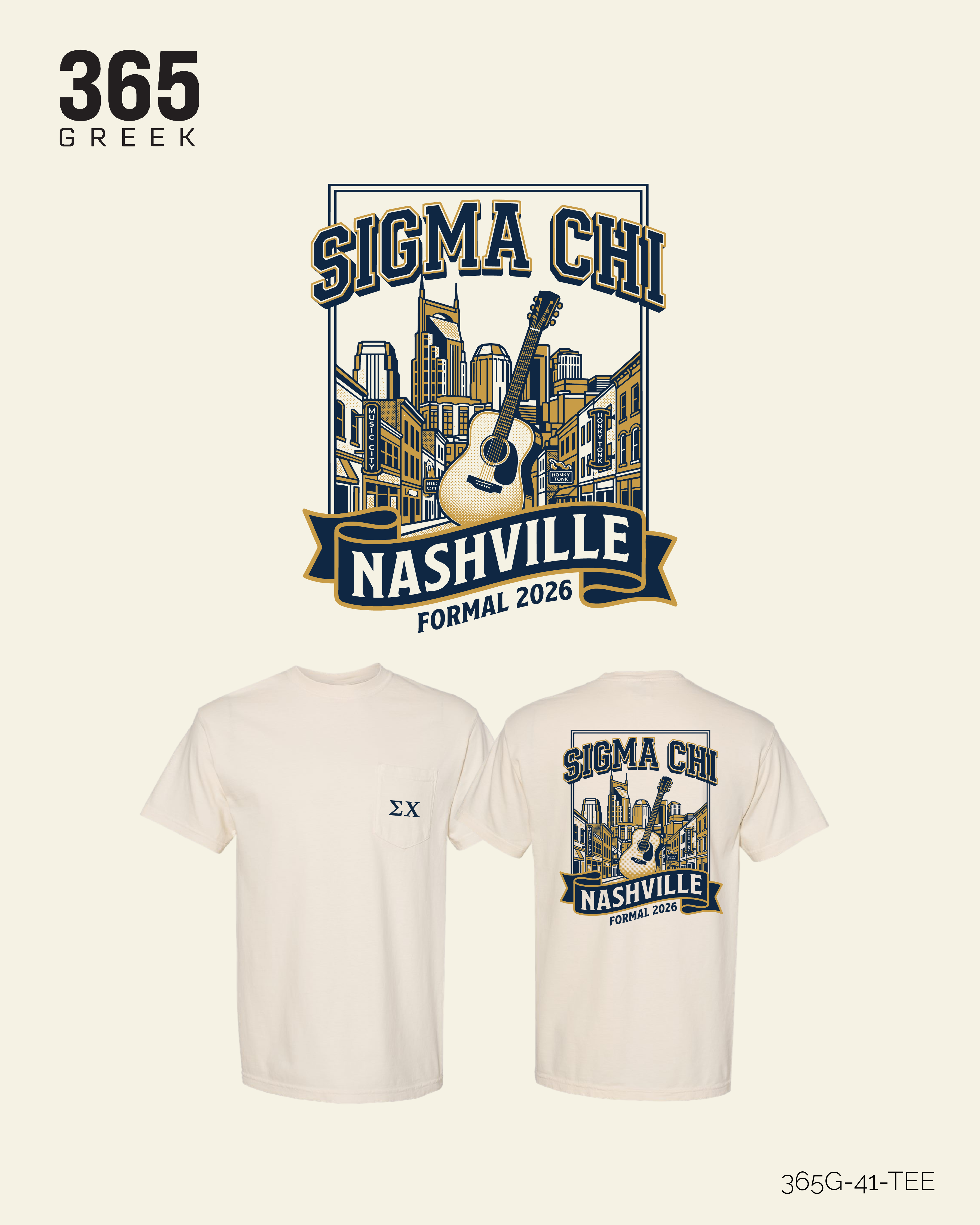 Sigma Chi Formal T-Shirt