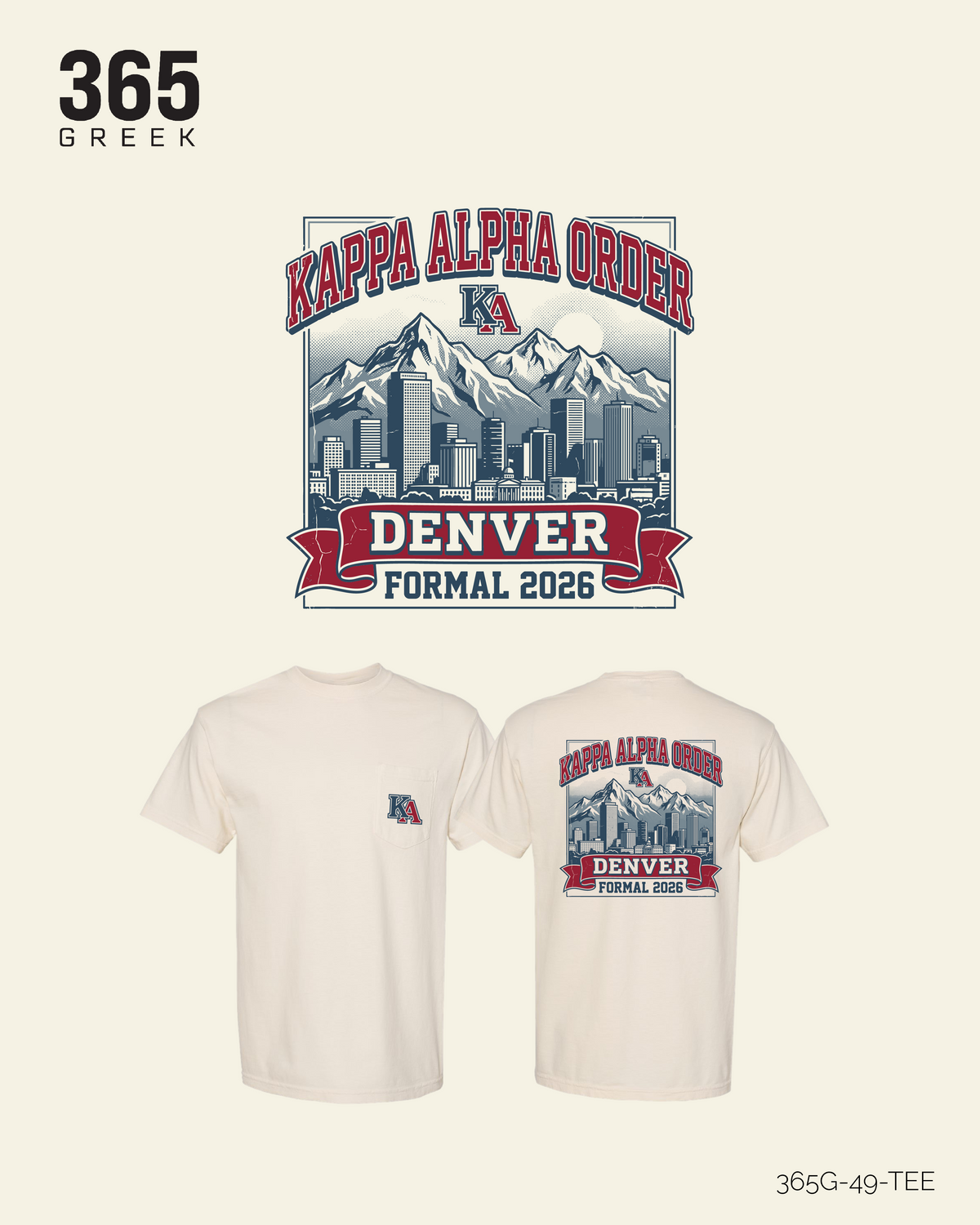 Kappa Alpha Order Formal T-Shirt