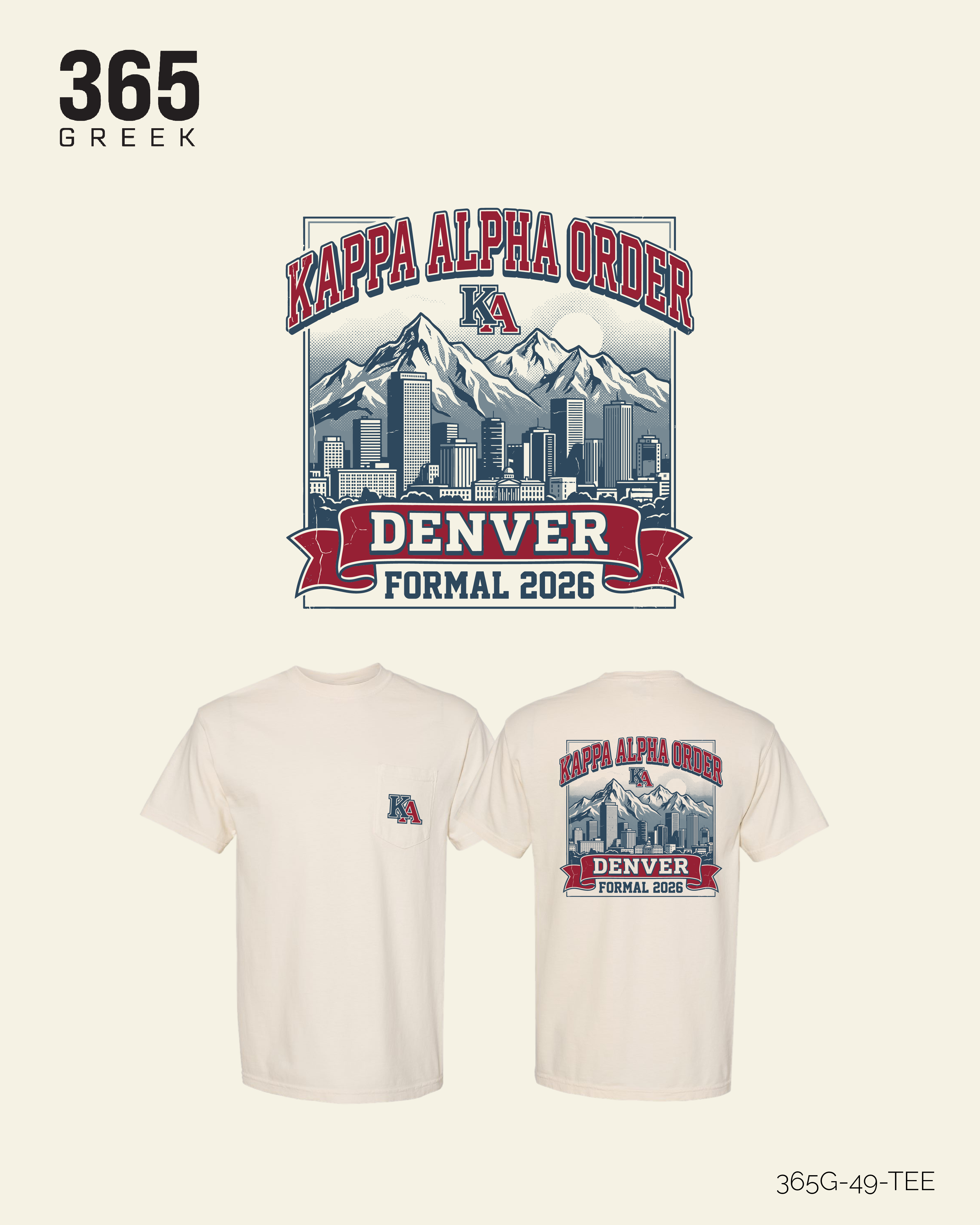Kappa Alpha Order Formal T-Shirt