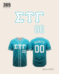 Sigma Tau Gamma - Ocean Fade Baseball Jersey