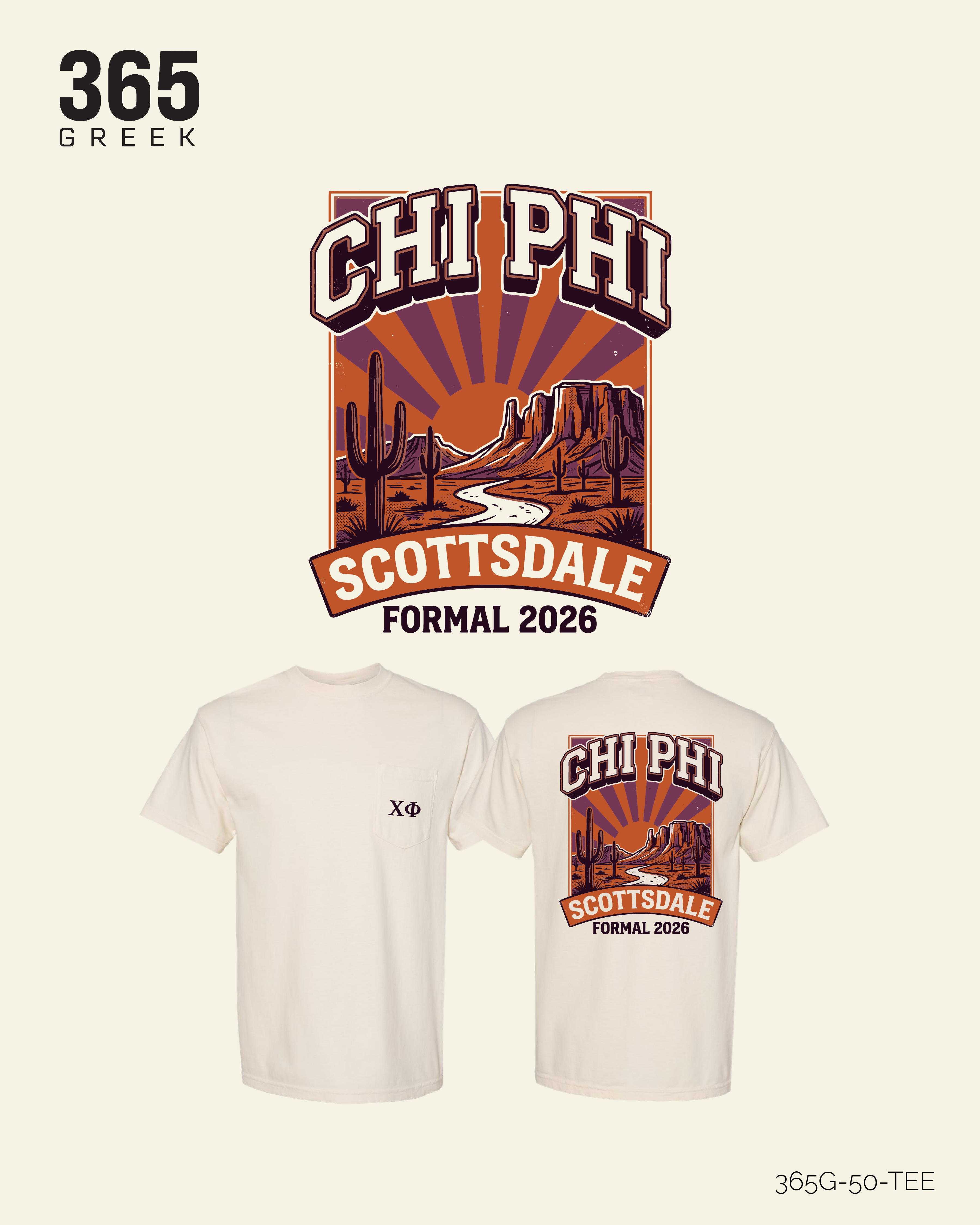 Chi Phi Formal T-Shirt