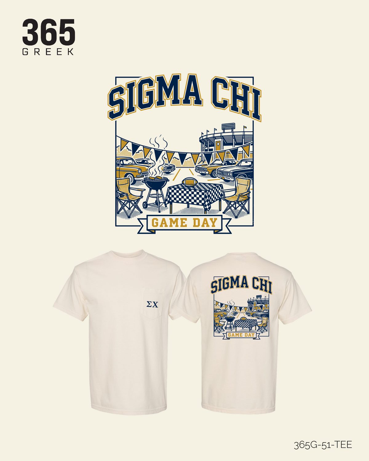 Sigma Chi Game Day T-Shirt