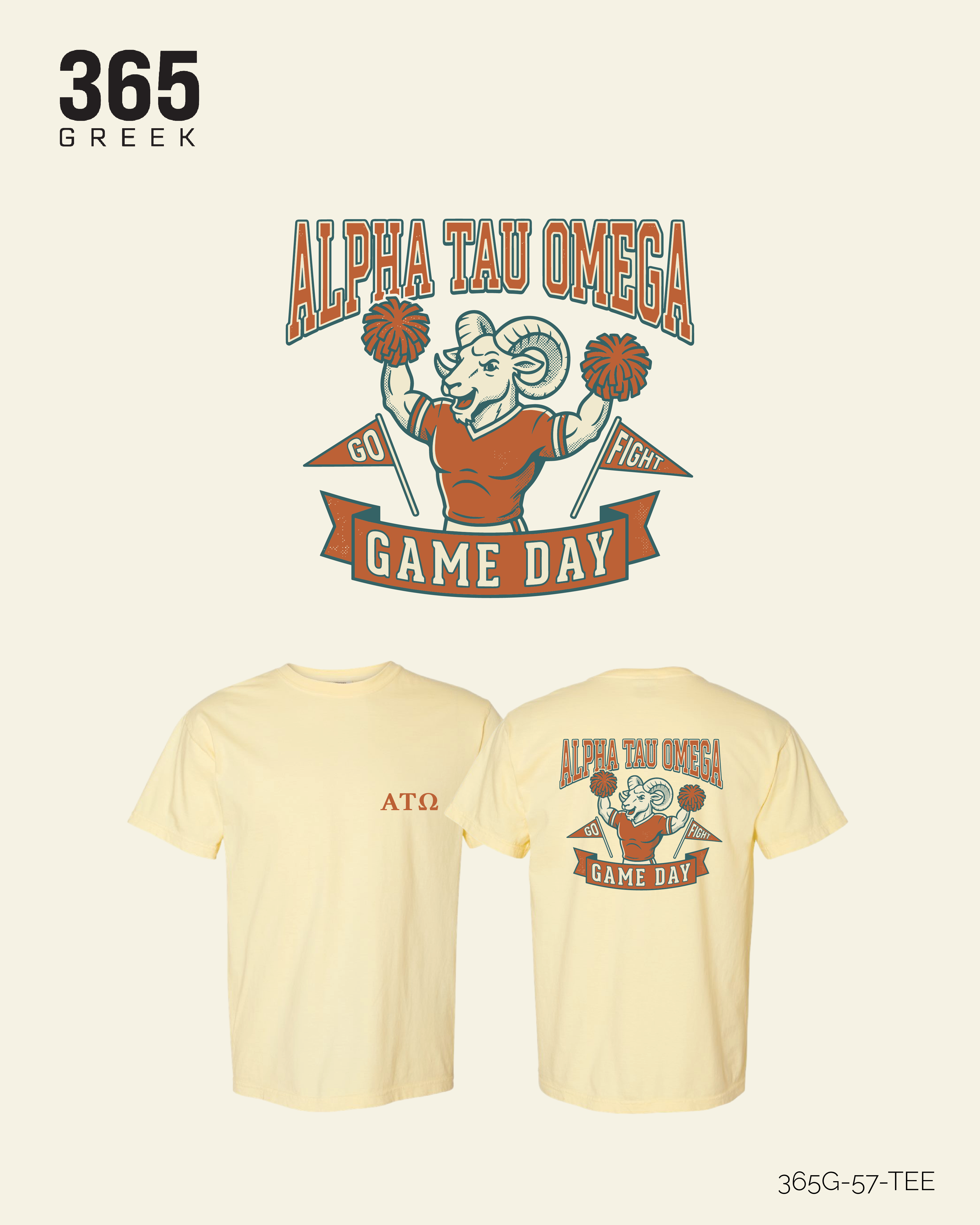 Alpha Tau Omega Game Day T-Shirt