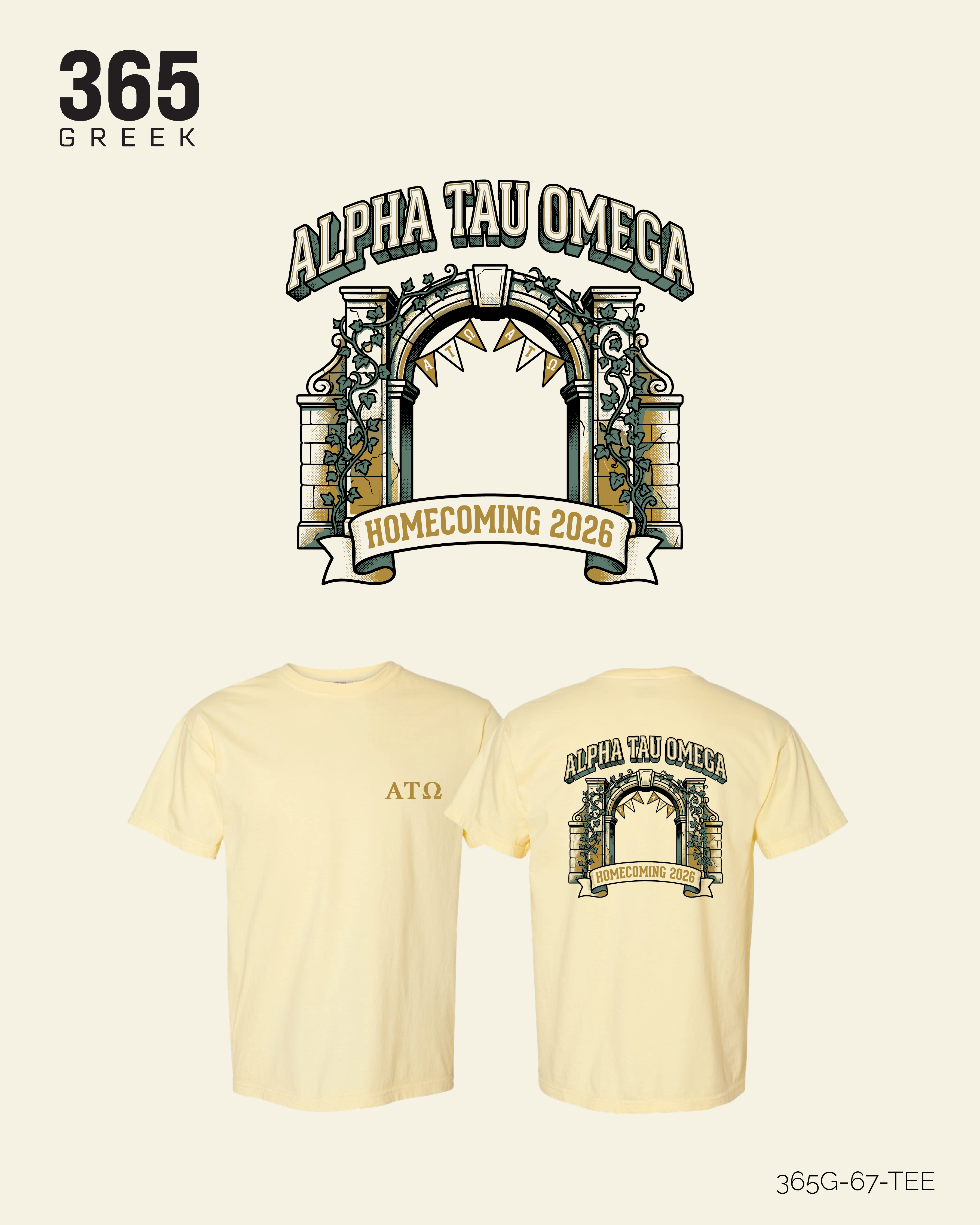 Alpha Tau Omega Homecoming T-Shirt