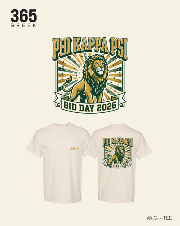 Phi Kappa Psi Bid Day T-Shirt