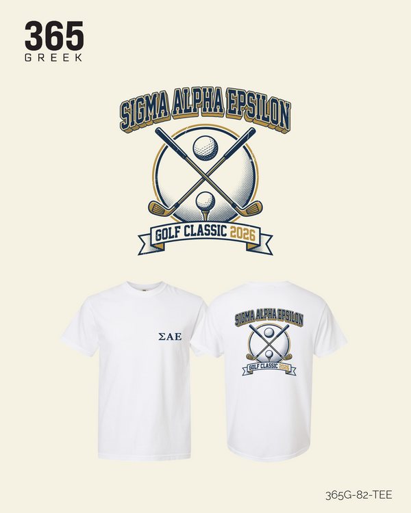 Sigma Alpha Epsilon Golf T-Shirt
