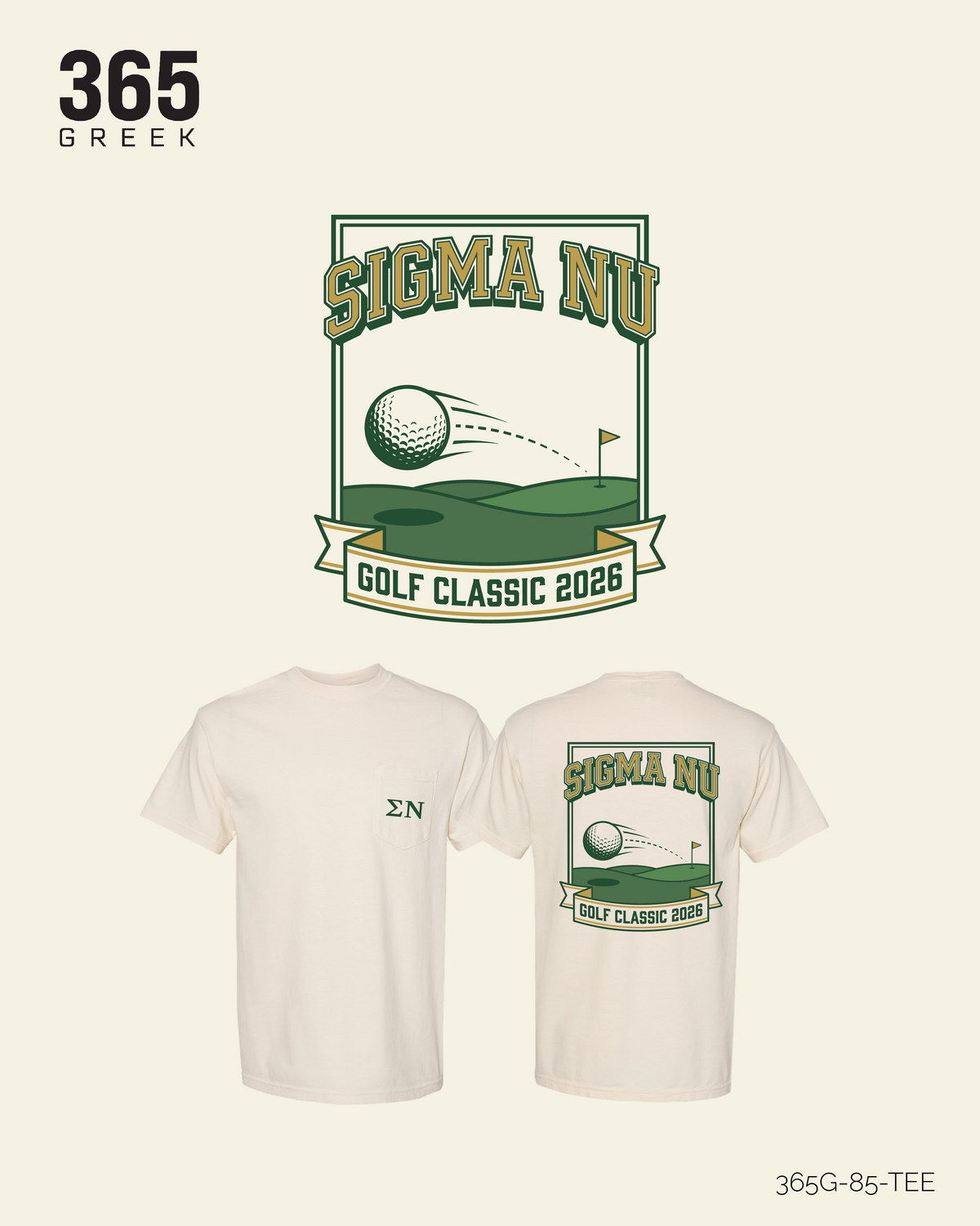Sigma Nu Golf T-Shirt