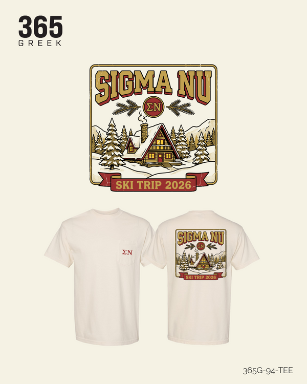 Sigma Nu Ski T-Shirt
