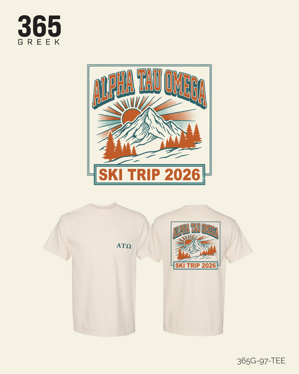 Alpha Tau Omega Ski T-Shirt