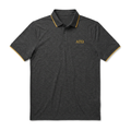 Alpha Tau Omega - Charcoal Tipped Collar Polo