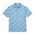 Beta Theta Pi - Blue Floral Polo
