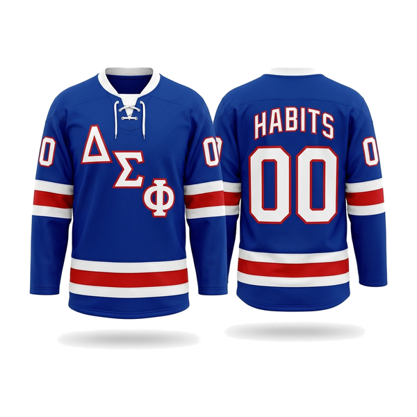 Delta Sigma Phi - Original Six Hockey Jersey