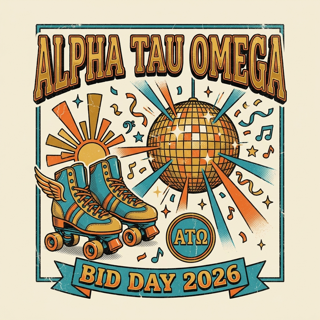 Alpha Tau Omega Bid Day T-Shirt