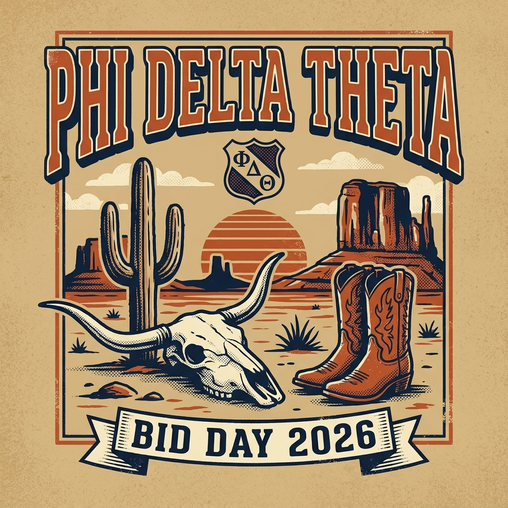 Phi Delta Theta Bid Day T-Shirt