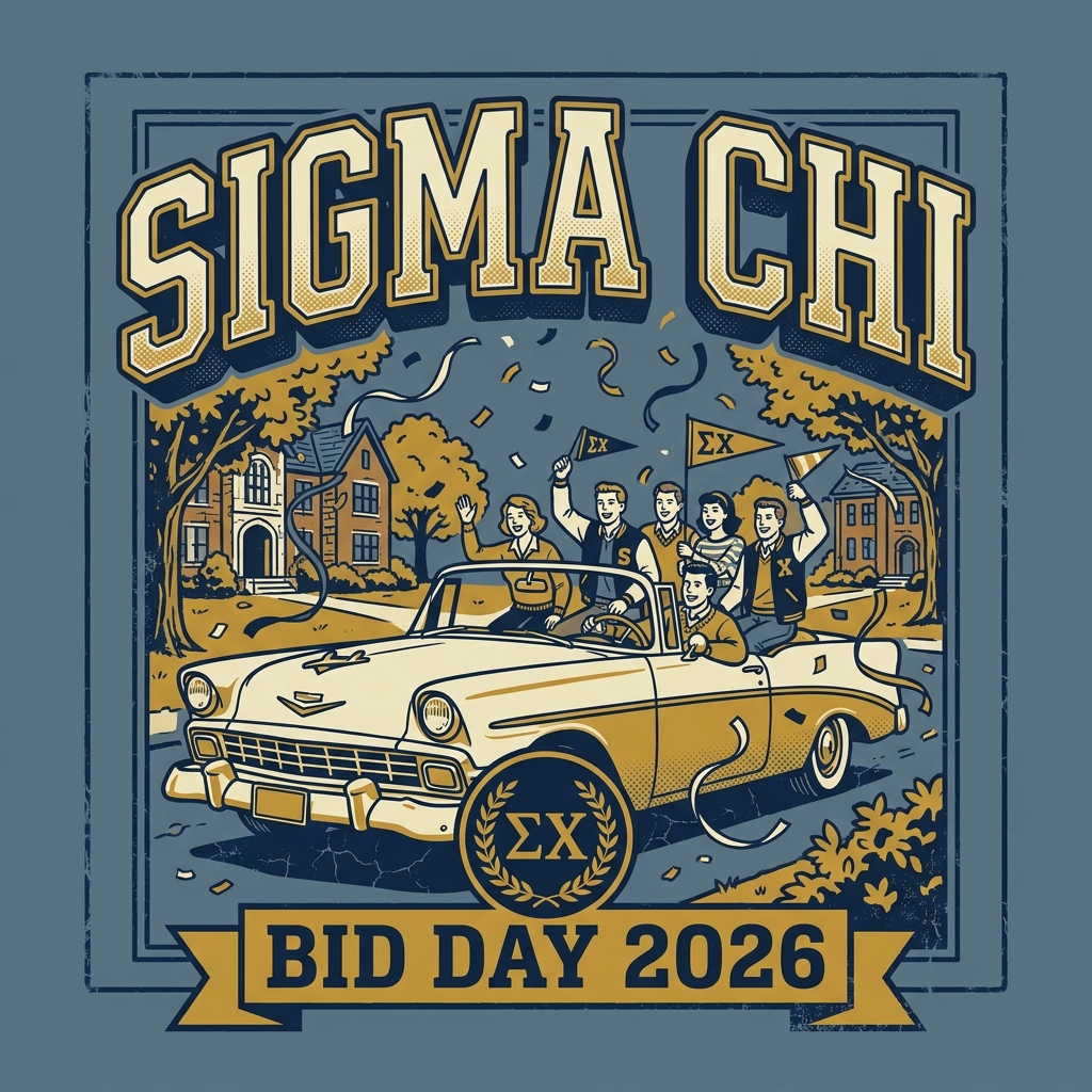 Sigma Chi Bid Day T-Shirt