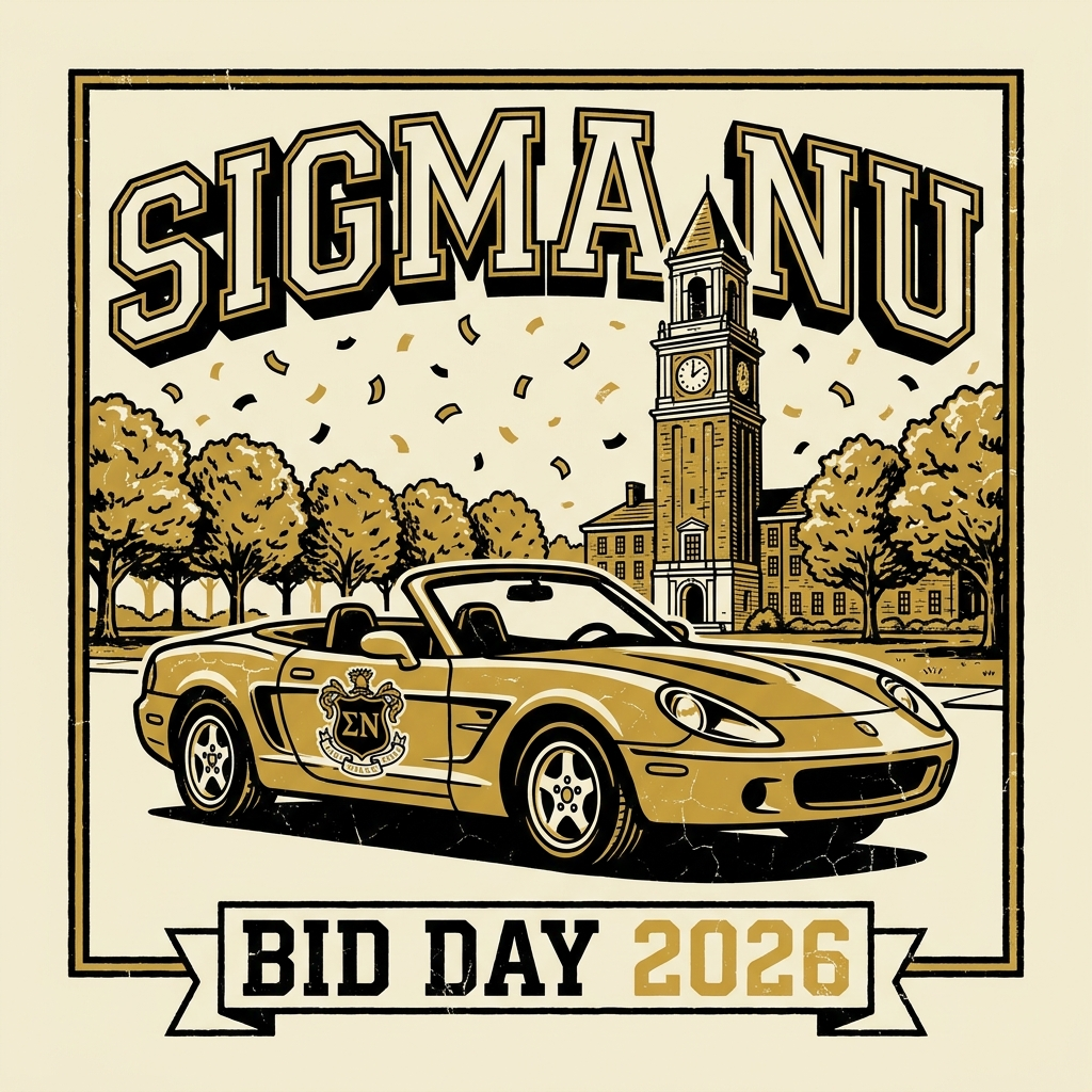 Sigma Nu Bid Day T-Shirt