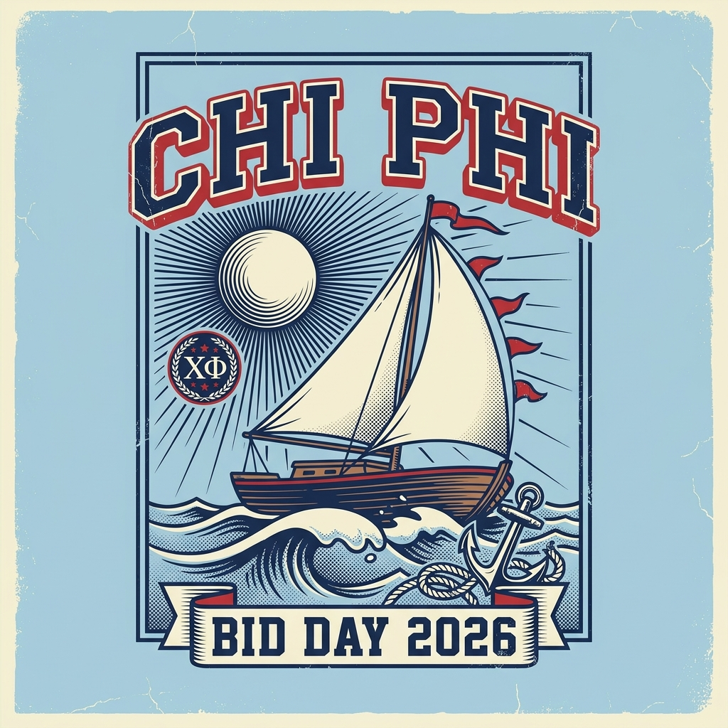 Chi Phi Bid Day T-Shirt