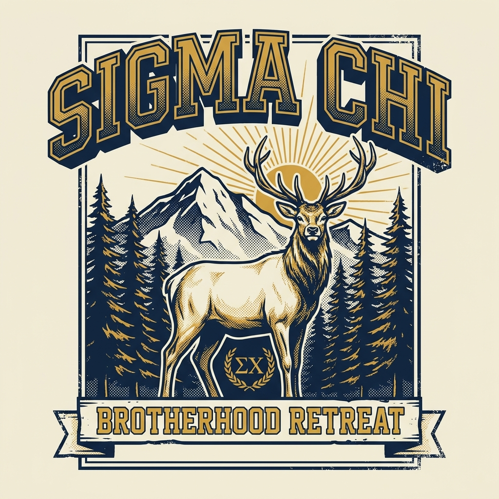 Sigma Chi Brotherhood Retreat T-Shirt