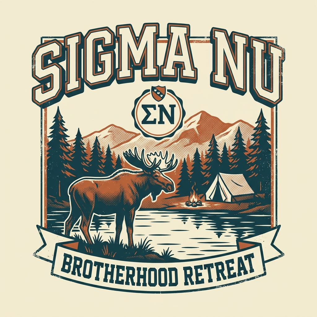 Sigma Nu Brotherhood Retreat T-Shirt
