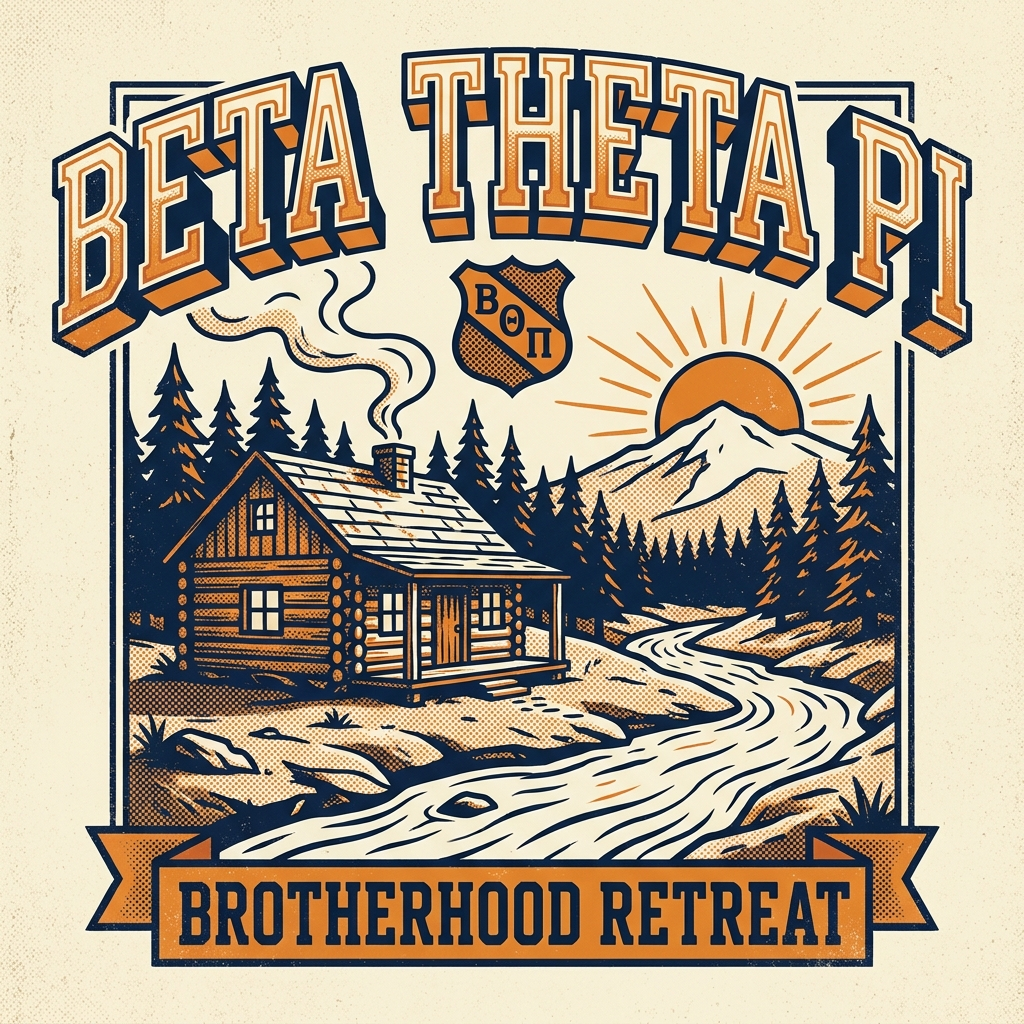 Beta Theta Pi Brotherhood Retreat T-Shirt