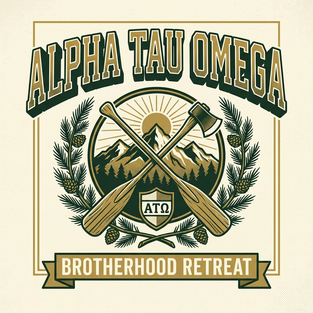 Alpha Tau Omega Brotherhood Retreat T-Shirt