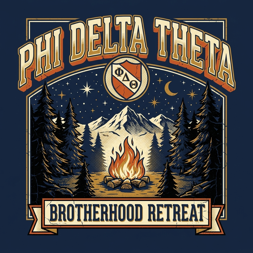 Phi Delta Theta Brotherhood Retreat T-Shirt