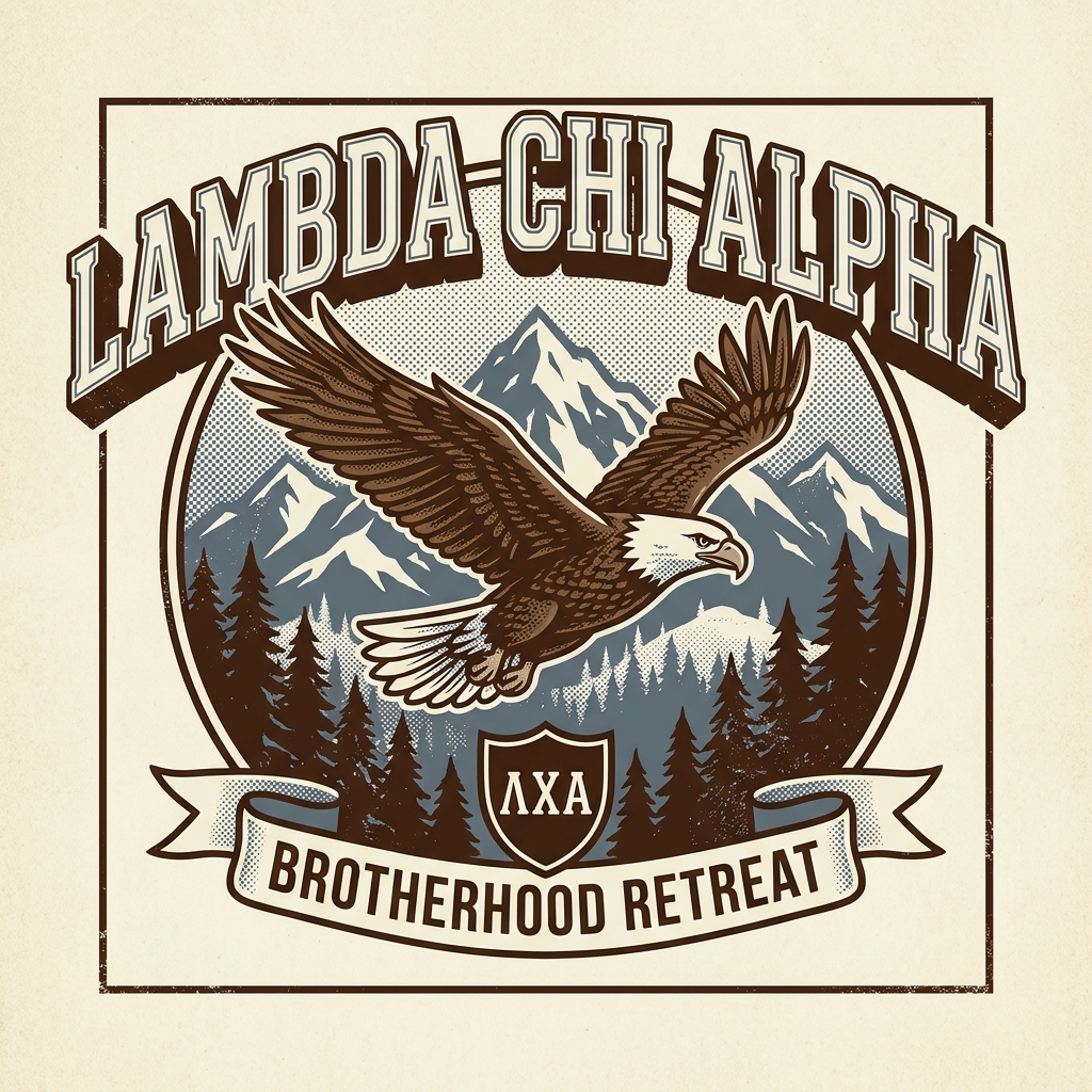Lambda Chi Alpha Brotherhood Retreat T-Shirt
