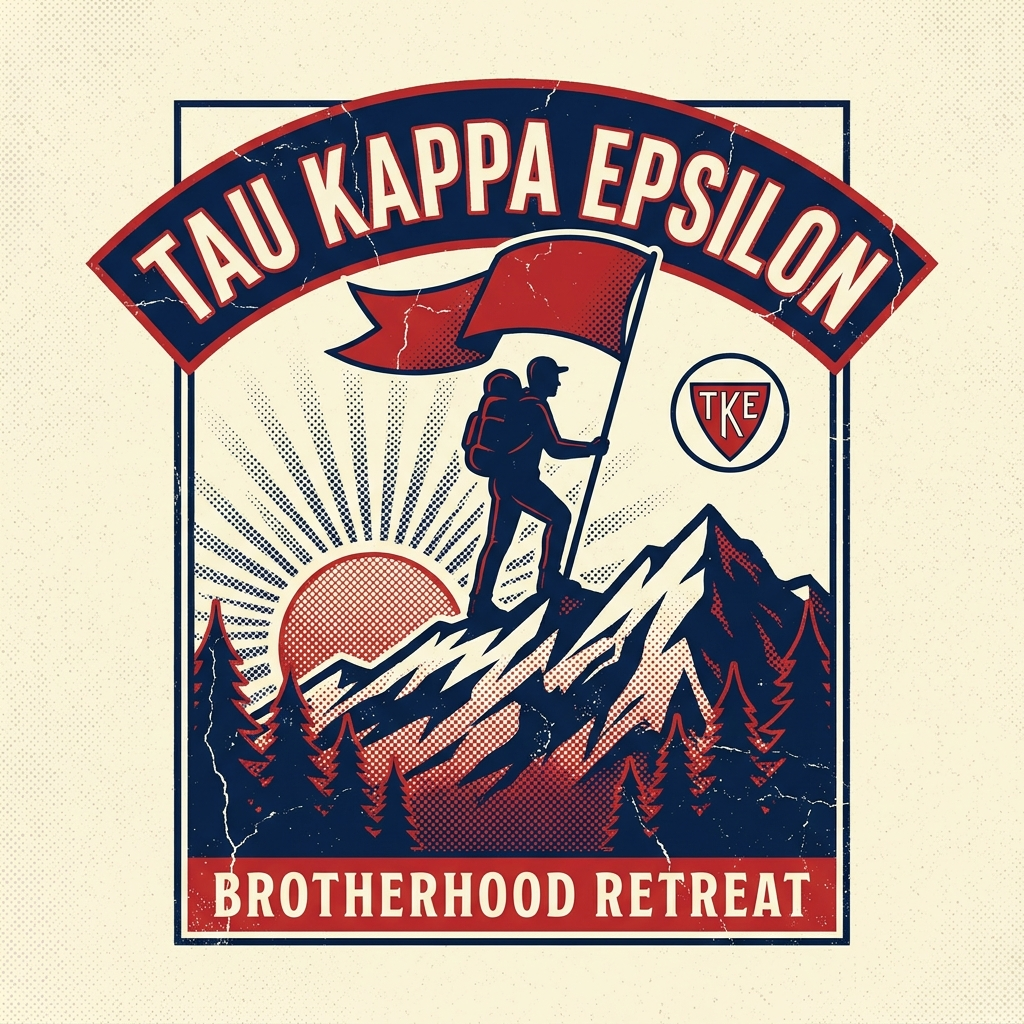 Tau Kappa Epsilon Brotherhood Retreat T-Shirt