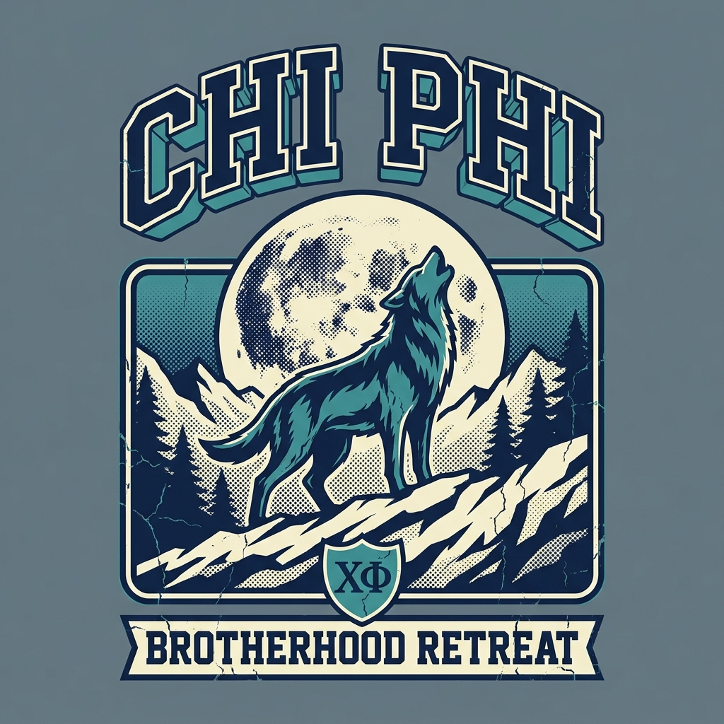 Chi Phi Brotherhood Retreat T-Shirt