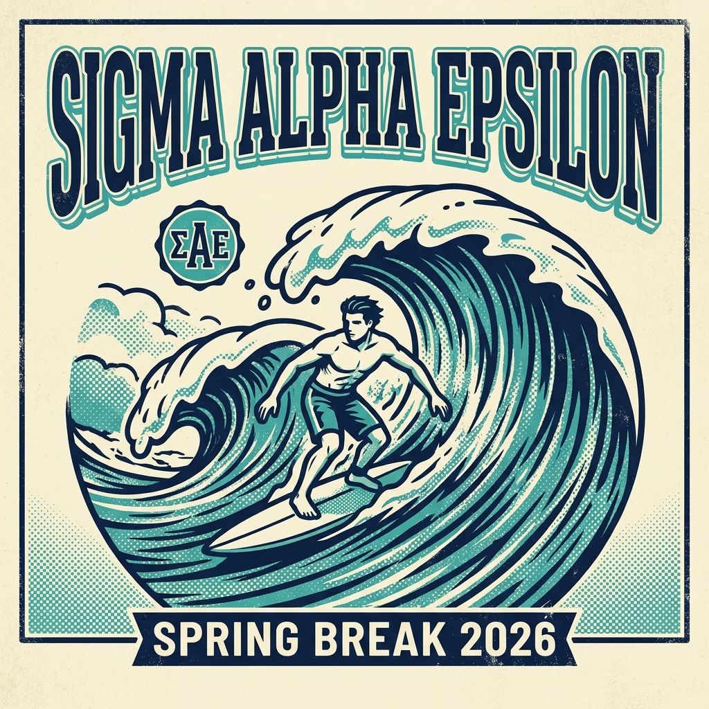 Sigma Alpha Epsilon Spring Break T-Shirt