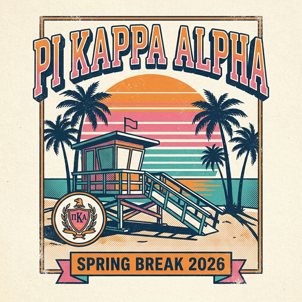 Pi Kappa Alpha Spring Break T-Shirt