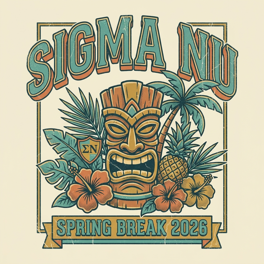 Sigma Nu Spring Break T-Shirt