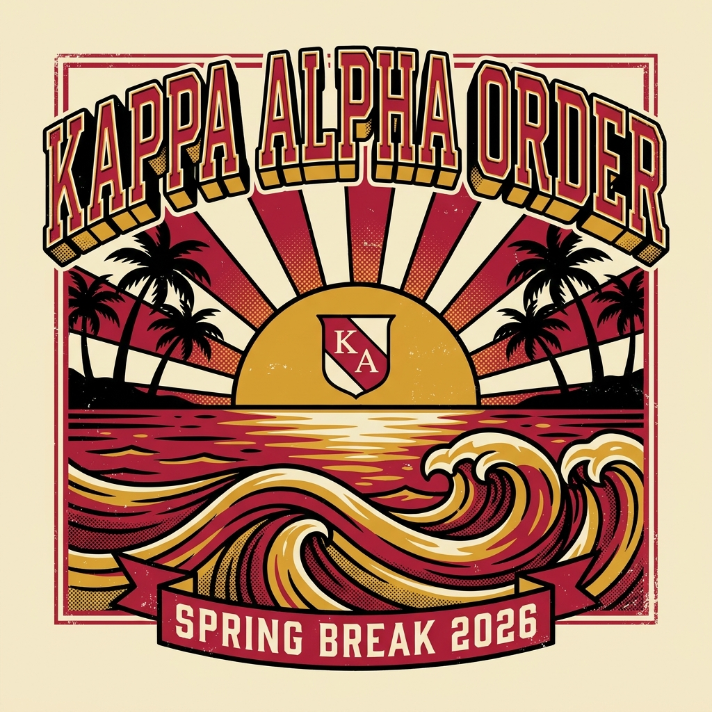 Kappa Alpha Order Spring Break T-Shirt
