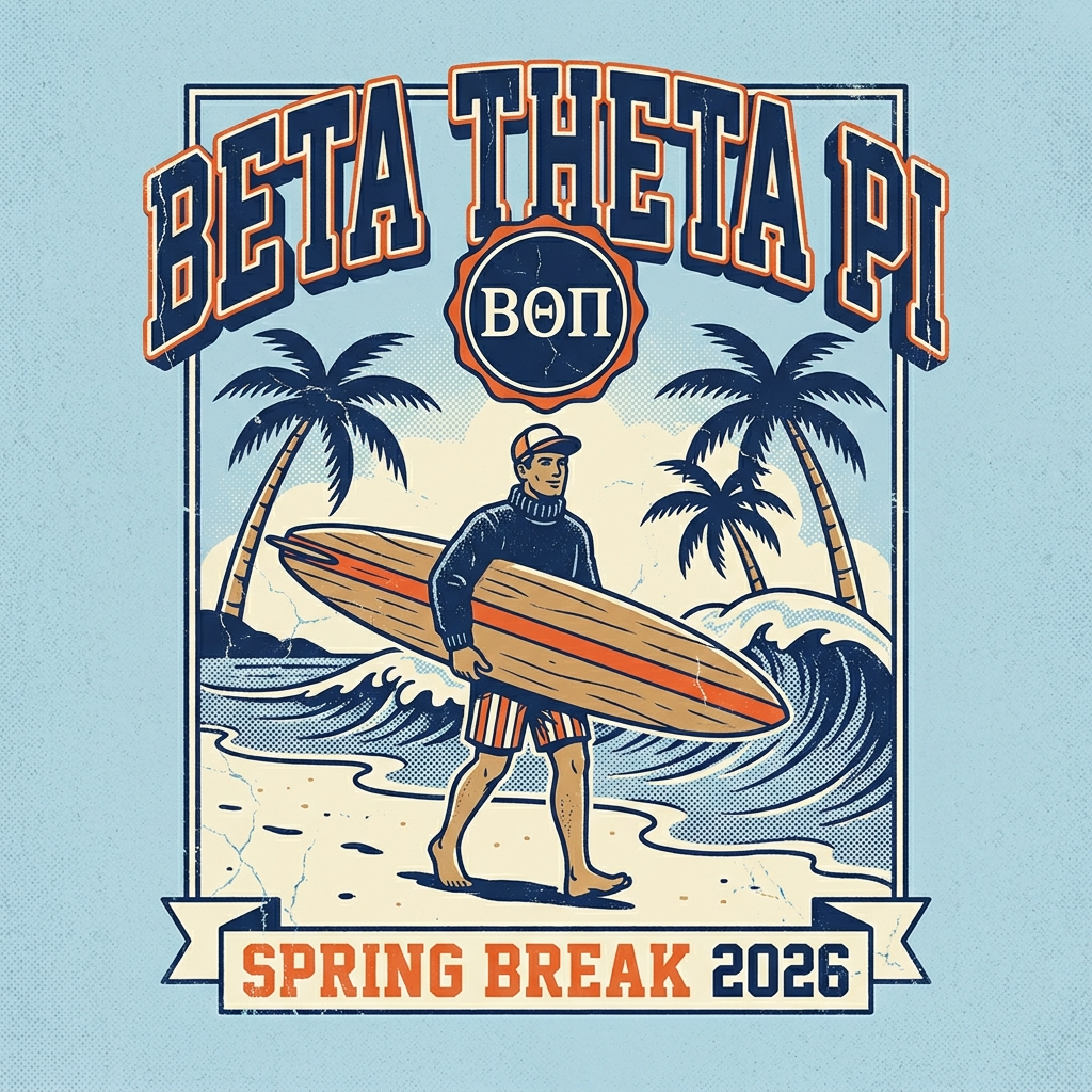 Beta Theta Pi Spring Break T-Shirt