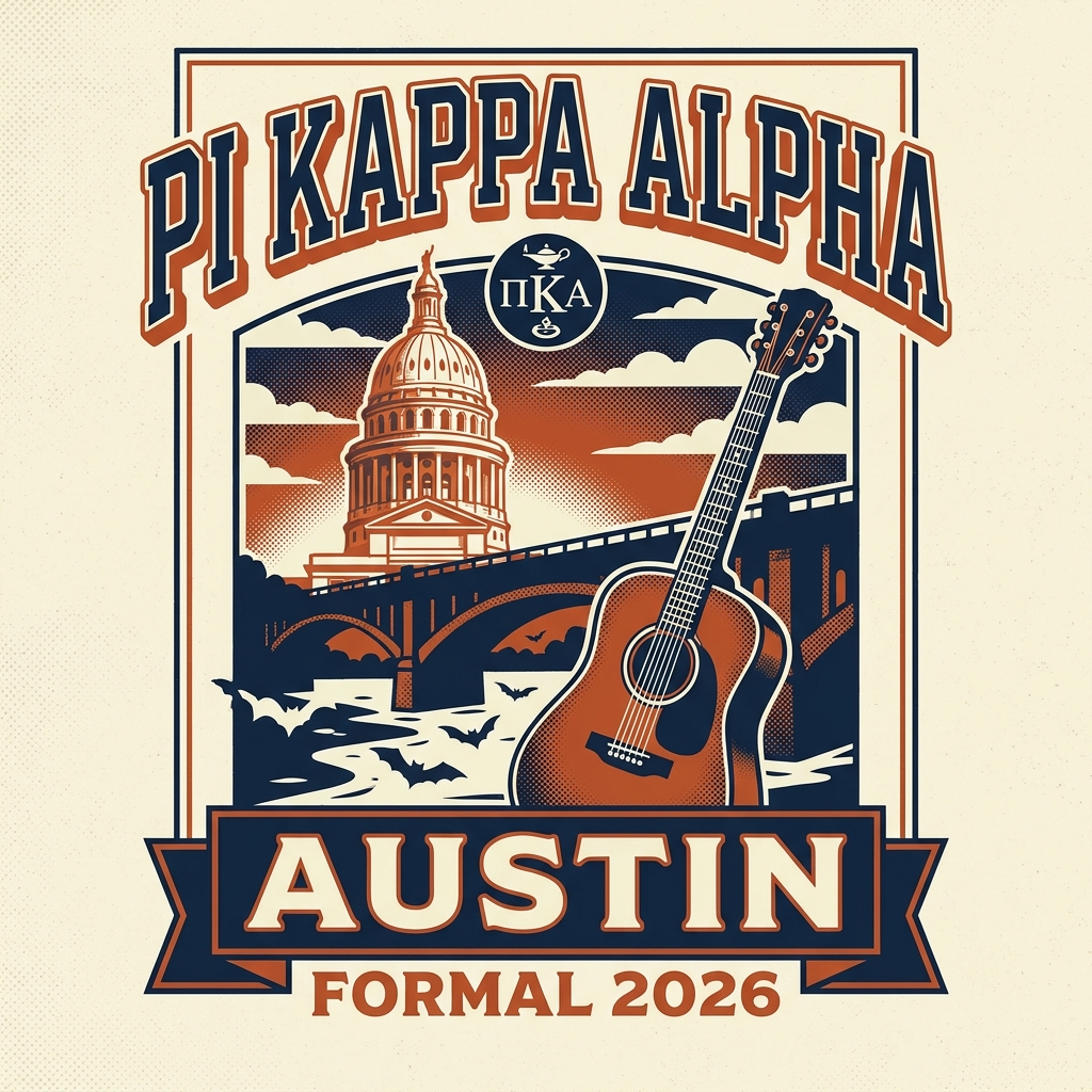 Pi Kappa Alpha Formal T-Shirt