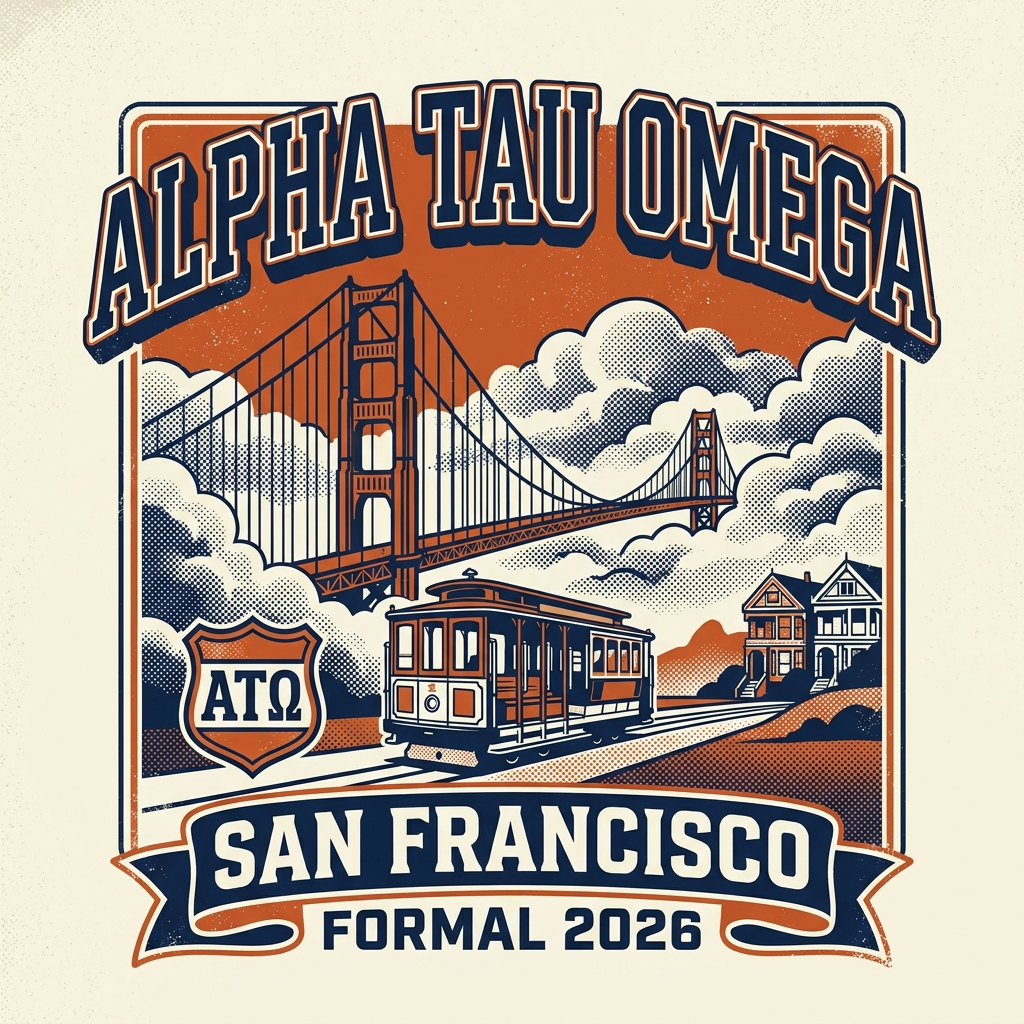Alpha Tau Omega Formal T-Shirt